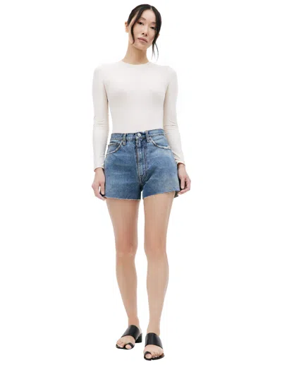 Maison Margiela Blue Denim Shorts