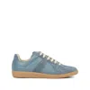 Maison Margiela Replica Contrast-sole Leather Low-top Trainers