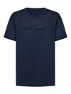 Maison Margiela Reverse Logo Detailed Crewneck T In Azul