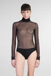 Maison Margiela Bodysuits In Black