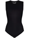 Maison Margiela Basic Roundneck Body Clothing In Black