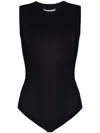 Maison Margiela Basic Roundneck Body Clothing In Black