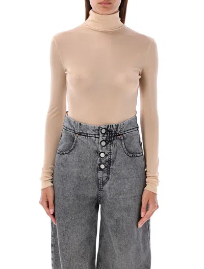 Maison Margiela Body High Neck In Nude