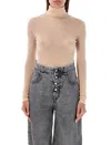 Maison Margiela Natural Crewneck Bodysuit