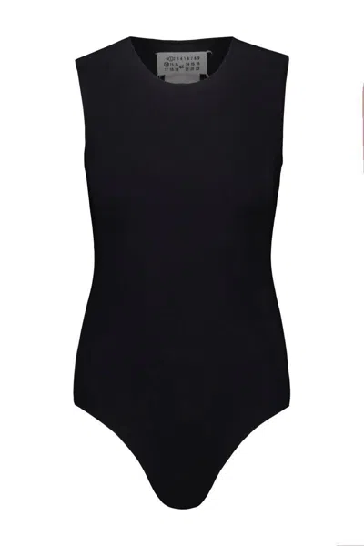 Maison Margiela Bodysuit In Black