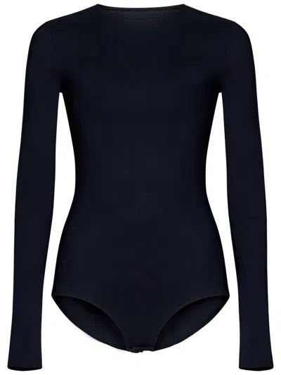 Maison Margiela Bodysuit In Black