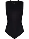 Maison Margiela Basic Roundneck Body Clothing In Black