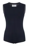 Maison Margiela Bodysuit In Black