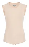 Maison Margiela Bodysuit In White