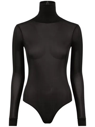 MAISON MARGIELA BODYSUIT WITH LONG SLEEVES