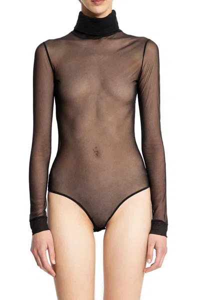 Maison Margiela Bodysuits In Black