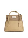 Maison Margiela 5ac East West Cream Leather Bag In Cream