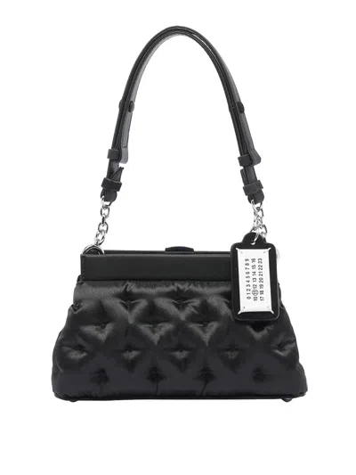Maison Margiela Small Glam Slam Clutch In Black