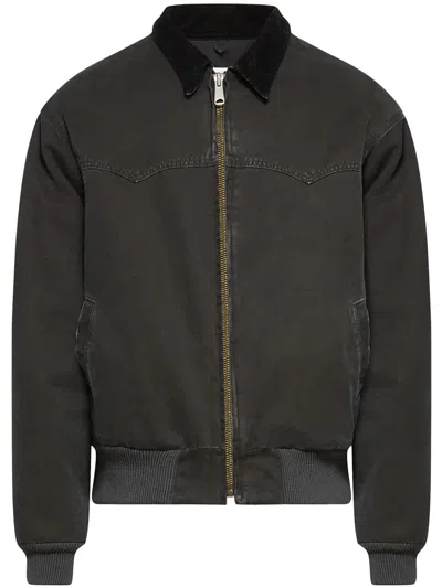 Maison Margiela Bomber Jacket In Brown
