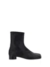 Maison Margiela Brown Tabi Ankle Boots