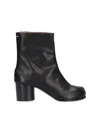 Maison Margiela Ankle Boots Tabi In Black