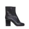Maison Margiela Tabi Ankle Boots In Black