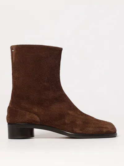 MAISON MARGIELA BOOTS MAISON MARGIELA MEN COLOR BROWN,G66477032
