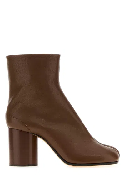Maison Margiela Boots In Brown