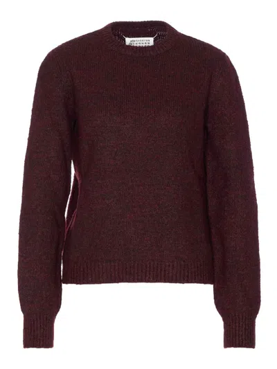 MAISON MARGIELA BORDEAUX SWEATER