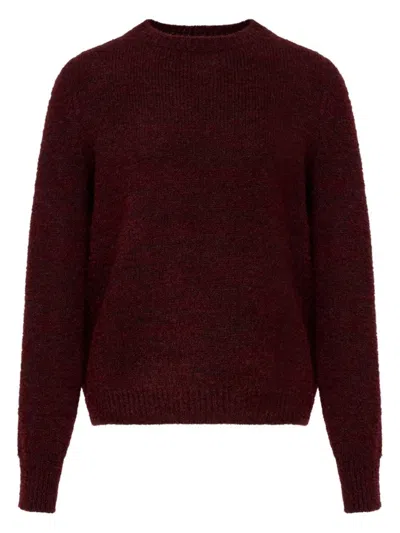 Maison Margiela Choker In Burgundy