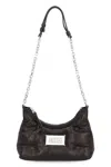 Maison Margiela Borsa Glam Slam Hobo Micro In Black