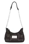 Maison Margiela Borsa Glam Slam Hobo Micro In Black