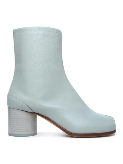 Maison Margiela Green Anise Leather Ankle Boots