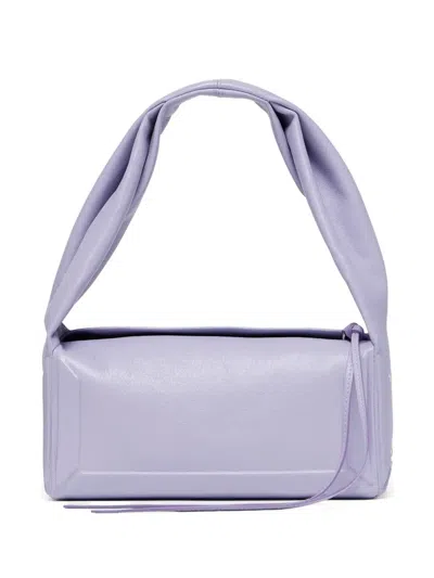 Maison Margiela Box Bag East West Tote Bag In Purple