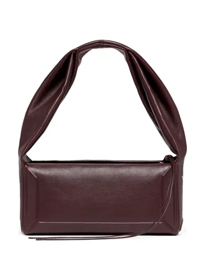 Maison Margiela Box Bag East West Tote Bag In Red