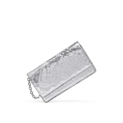 Maison Margiela Broken Mirror Chain Wallet Unisex Silver