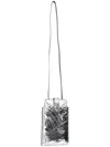 Maison Margiela Metallic Phone Case In Grau