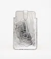 Maison Margiela Broken Mirror Phone Pouch Unisex Silver