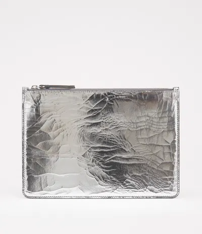 Maison Margiela Broken Mirror Pouch Unisex Silver