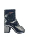 Maison Margiela Broken Mirror Tabi Boots In Black