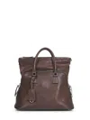 Maison Margiela Brown 5ac Loved To Death Medium Handbag