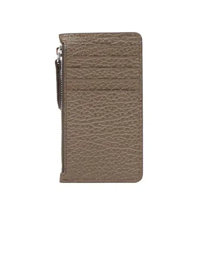 Maison Margiela Brown Leather Cardholder