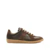 Maison Margiela Low-top Sneakers Featuring Suede Panels