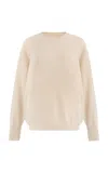 MAISON MARGIELA BRUSHED CASHMERE-COTTON SWEATER