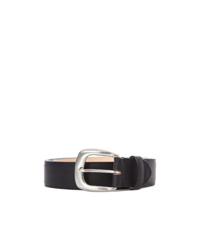 Maison Margiela Buckle Belt In Black