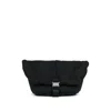 Maison Margiela Quilted Crossbody Bag Adjustable Strap In Black