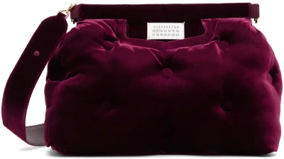 Maison Margiela Burgundy Glam Slam Classique Bag In T5088 Merlot