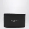Maison Margiela Logo Card Holder Bi-fold Design In Black