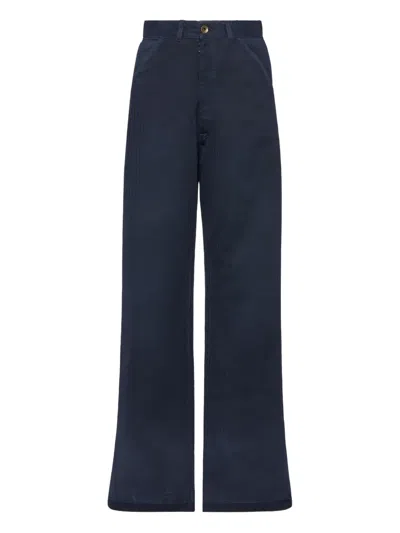 MAISON MARGIELA BUTTON-FASTENING CORDUROY TROUSERS