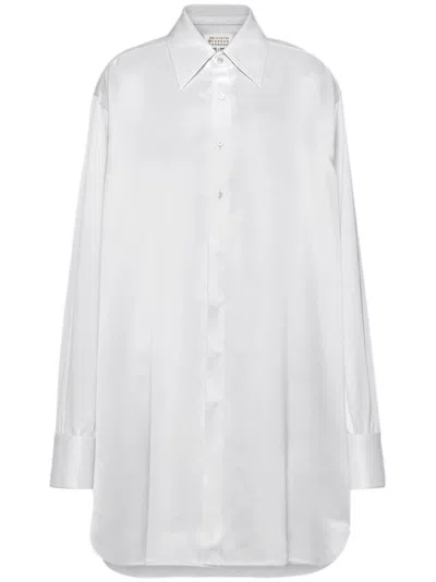 Maison Margiela Cotton Shirt In White