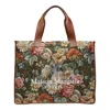 Maison Margiela Large Logo Cabas Shopping Bag In Multicolour