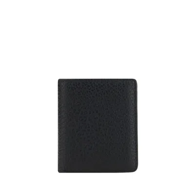 Maison Margiela Calf Leather Wallet In Black