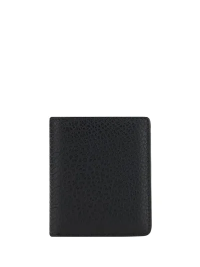Maison Margiela Calf Leather Wallet In Black