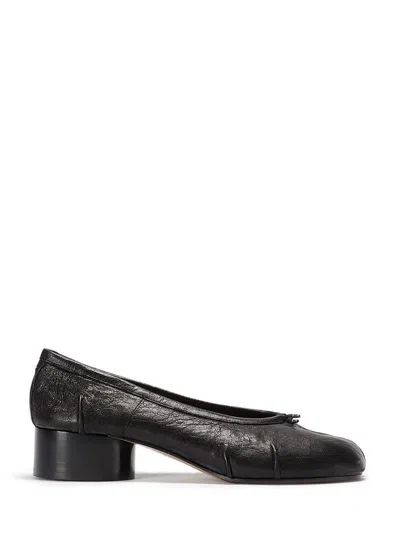 Maison Margiela Calfskin Shoe In Black