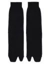 Maison Margiela Jersey-wool Tabi Crew-length Socks Clothing